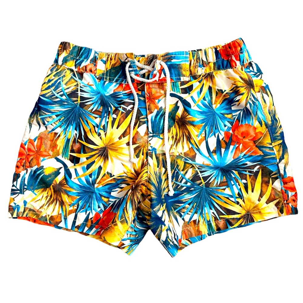 Men’s swim trunks – floral swim shorts